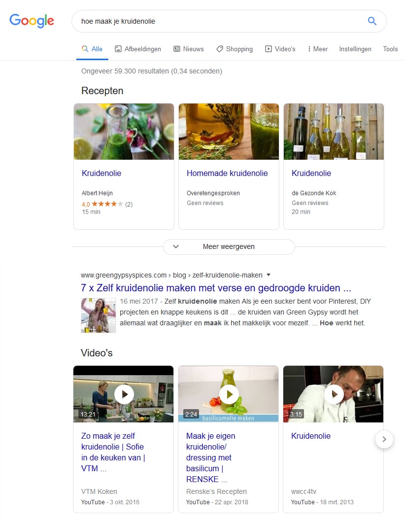 SEO rankschikkingsfactor relevantie
