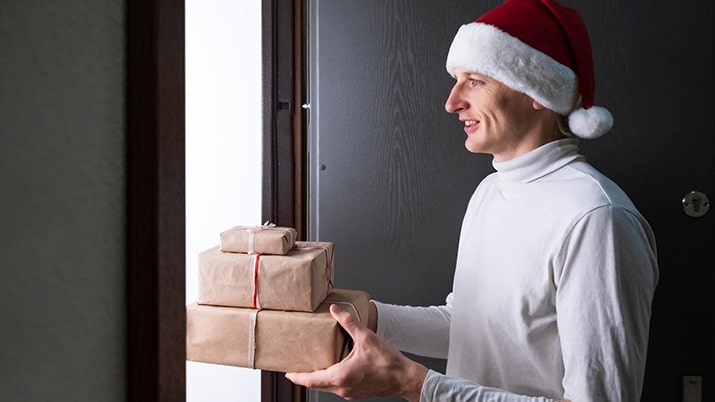 klanten verrassen feestdagacties