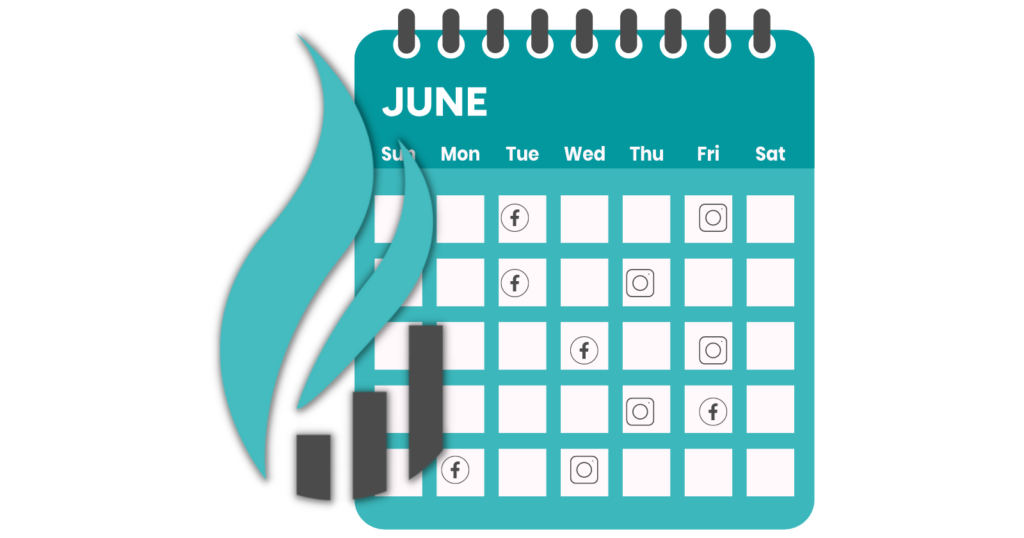 social media bureau kalender juni