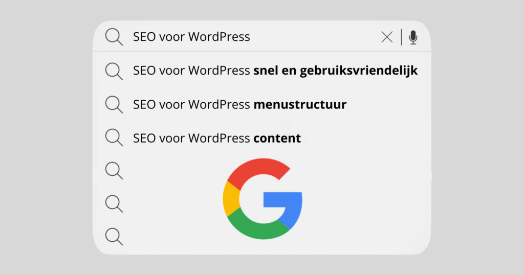 SEO WordPress zoekresultaat
