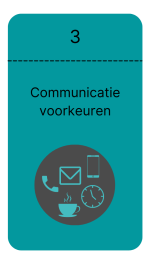 communicatie voorkeuren